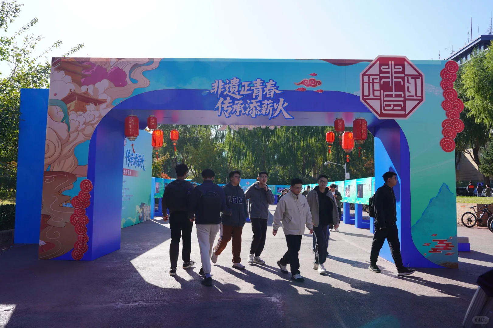 哈工大校园非遗展进行时