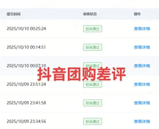 抖音团购收到差评如何处理？