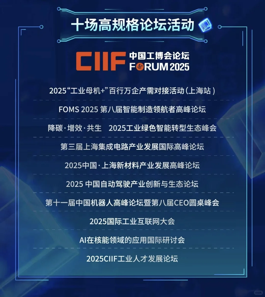 一图尽览第25届中国工博会亮点