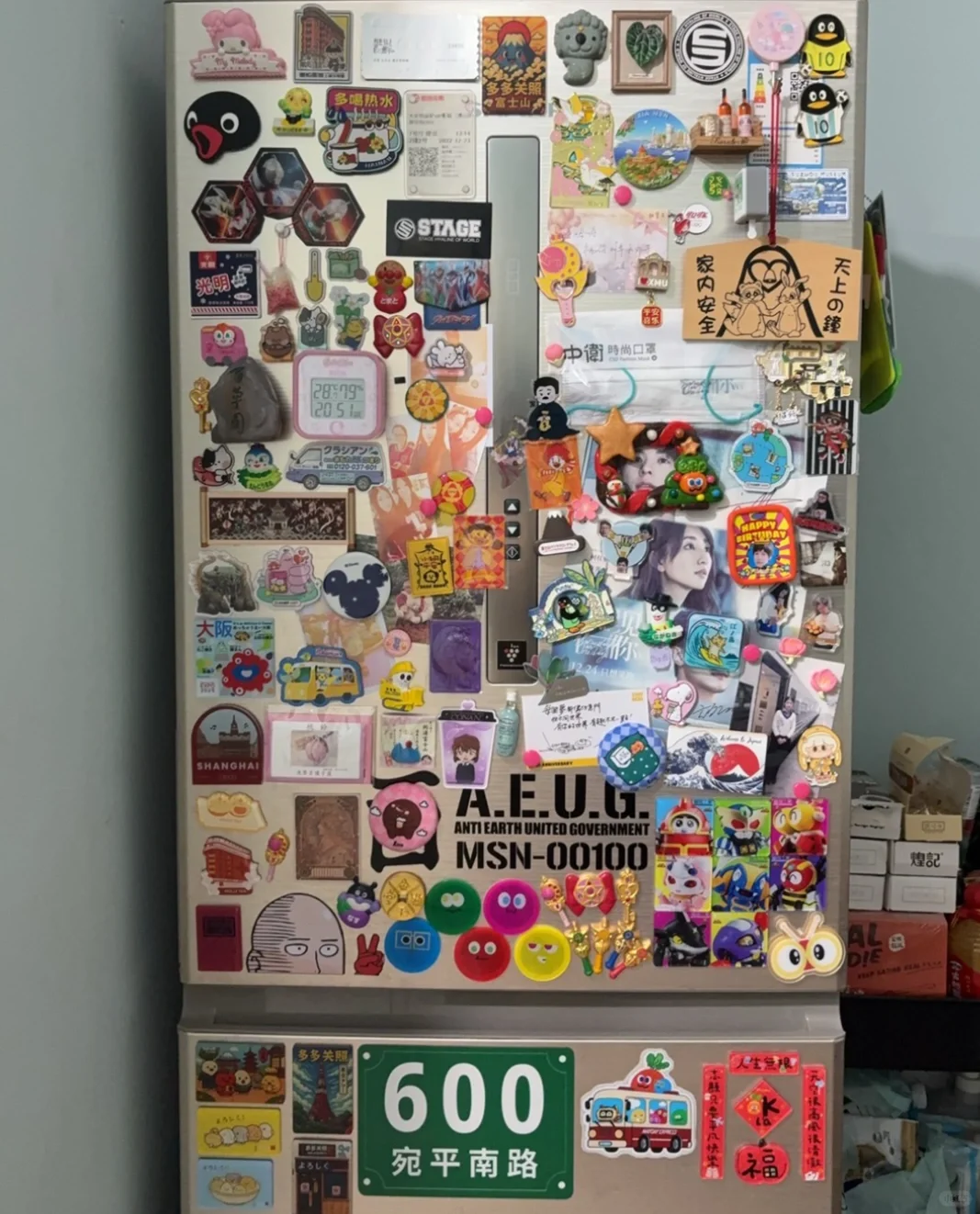 WF展橘猫工业打卡的冰箱贴真的太爱了✨