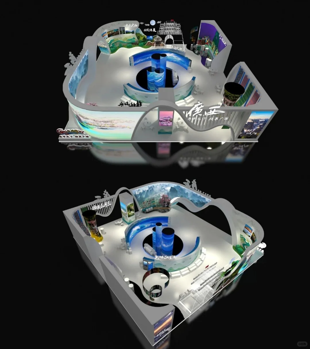 展览展示｜东盟博览会广西文化旅游展厅