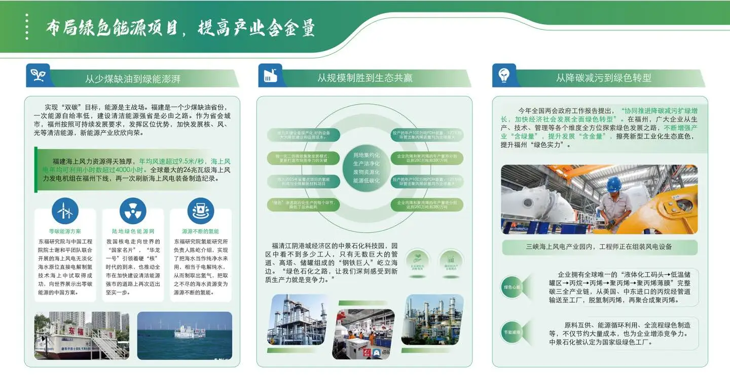 增强产业“含绿量“，提高经济“含金量“”