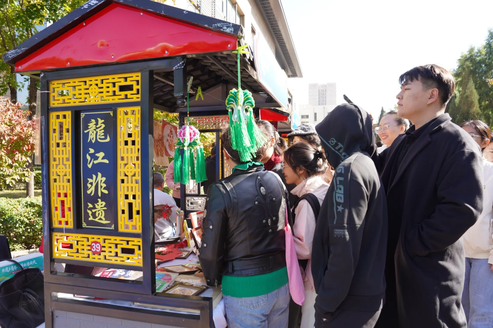 哈工大校园非遗展进行时