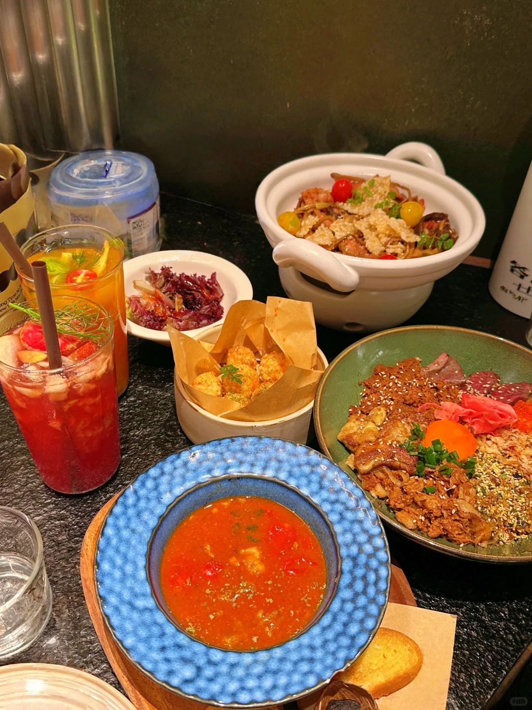 南京排队王必吃❗185享鹅肝拌饭+野松菌板肉