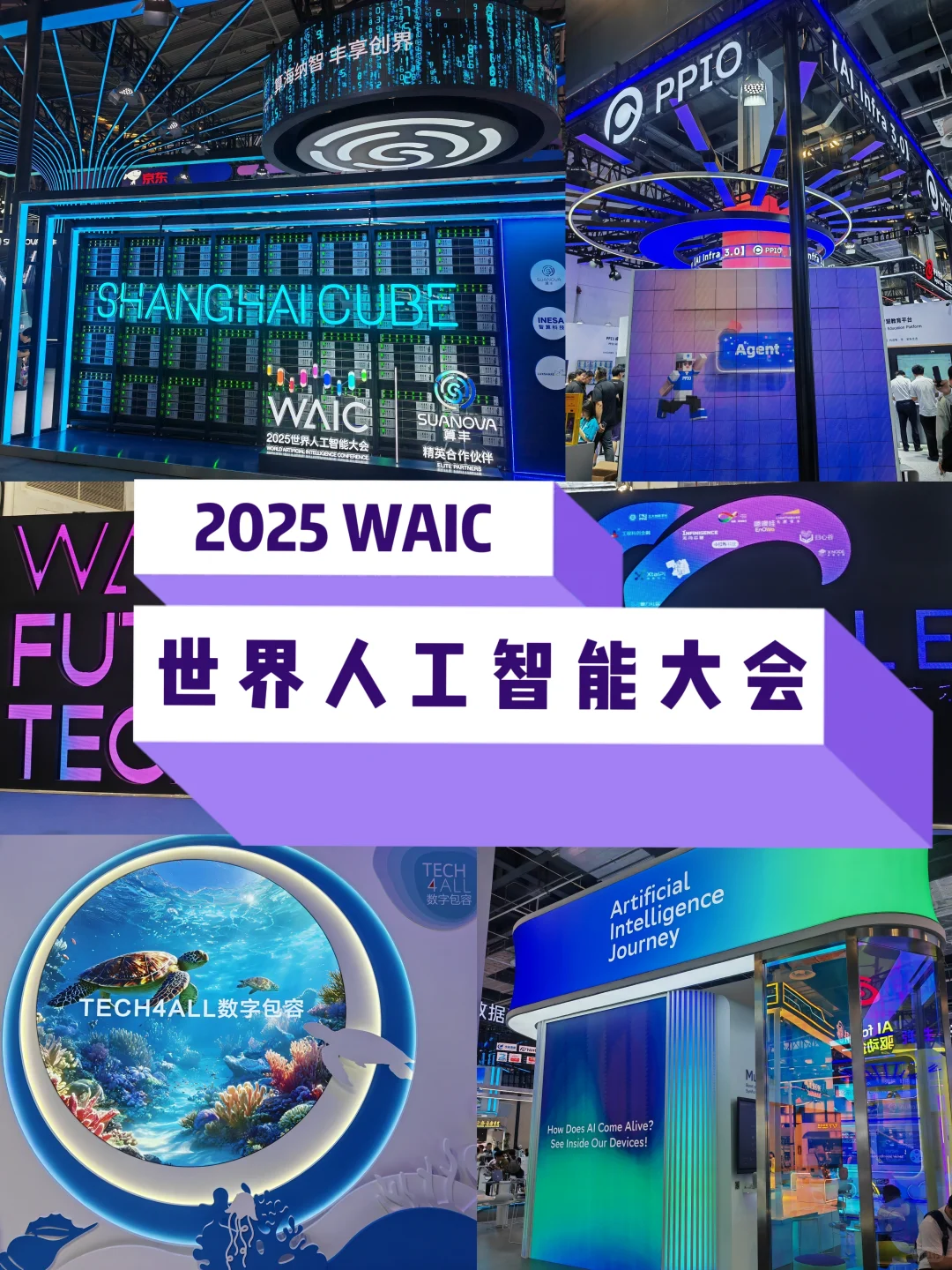 最火的一届WAIC2025世界人工智能大会❗