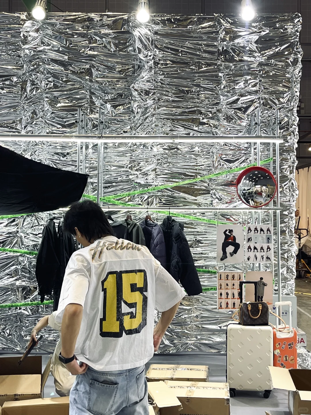 ??‍?中国国际服装装饰博览会 稀纸展台