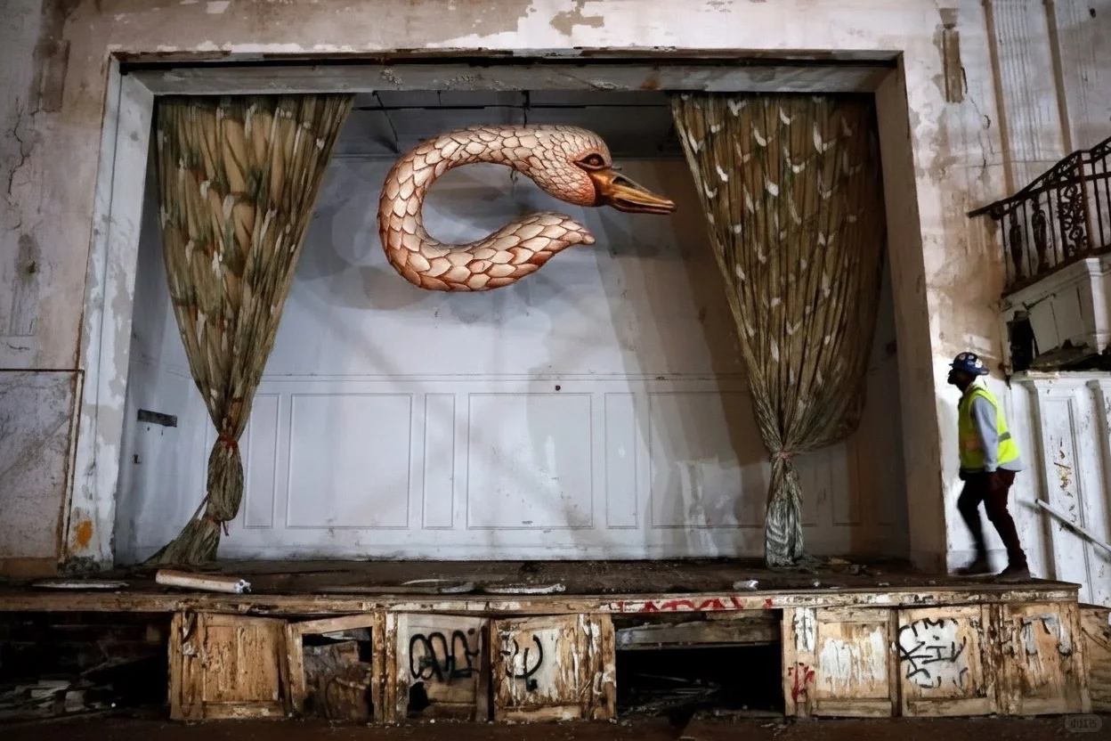 圣路易斯曾接待总统的宫殿，如今只剩风声