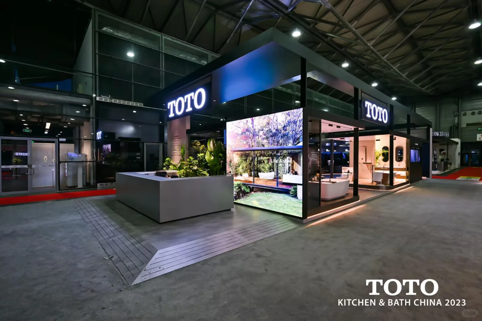 ?上海厨卫展TOTO展台‖卫浴品牌新体验