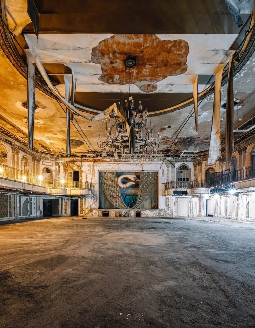 圣路易斯曾接待总统的宫殿，如今只剩风声