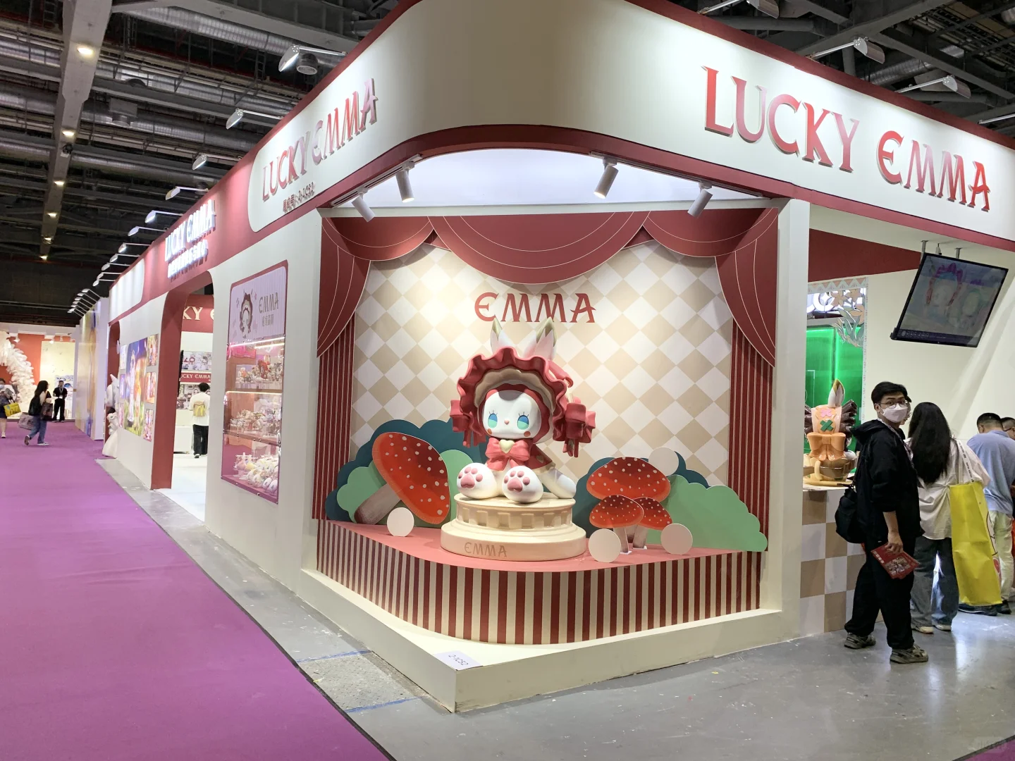 全球IP授权展-展台设计搭建案例