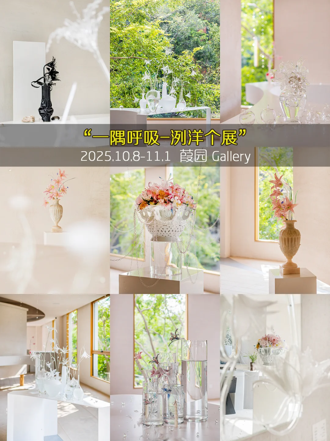 杭州10月99个免费展览❤️承包你的秋日文艺