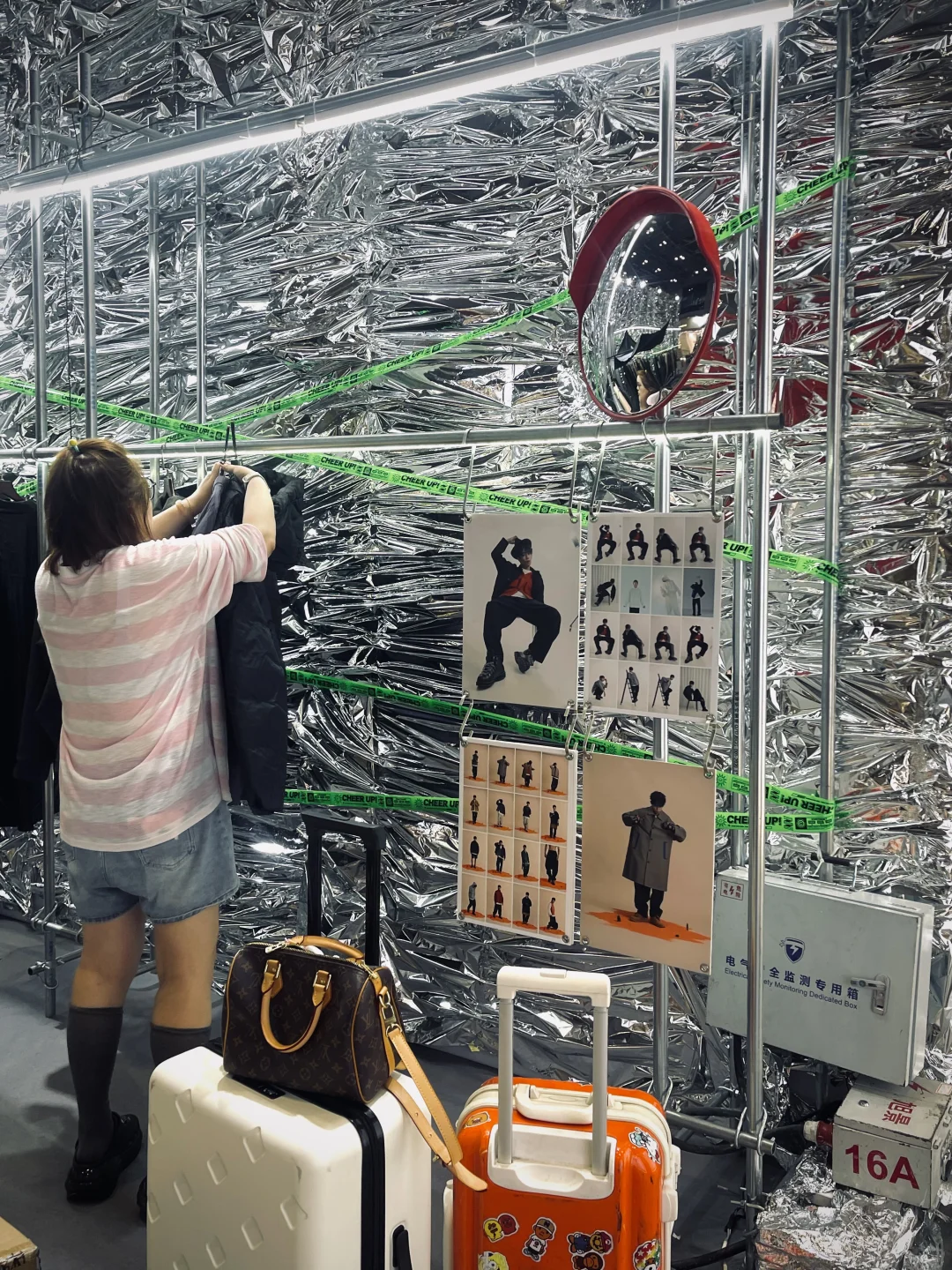 ??‍?中国国际服装装饰博览会 稀纸展台