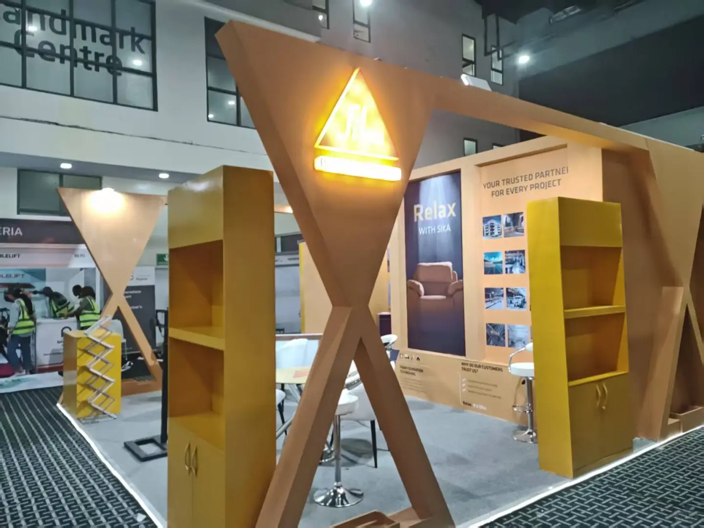 尼日利亚五大行业展布展中