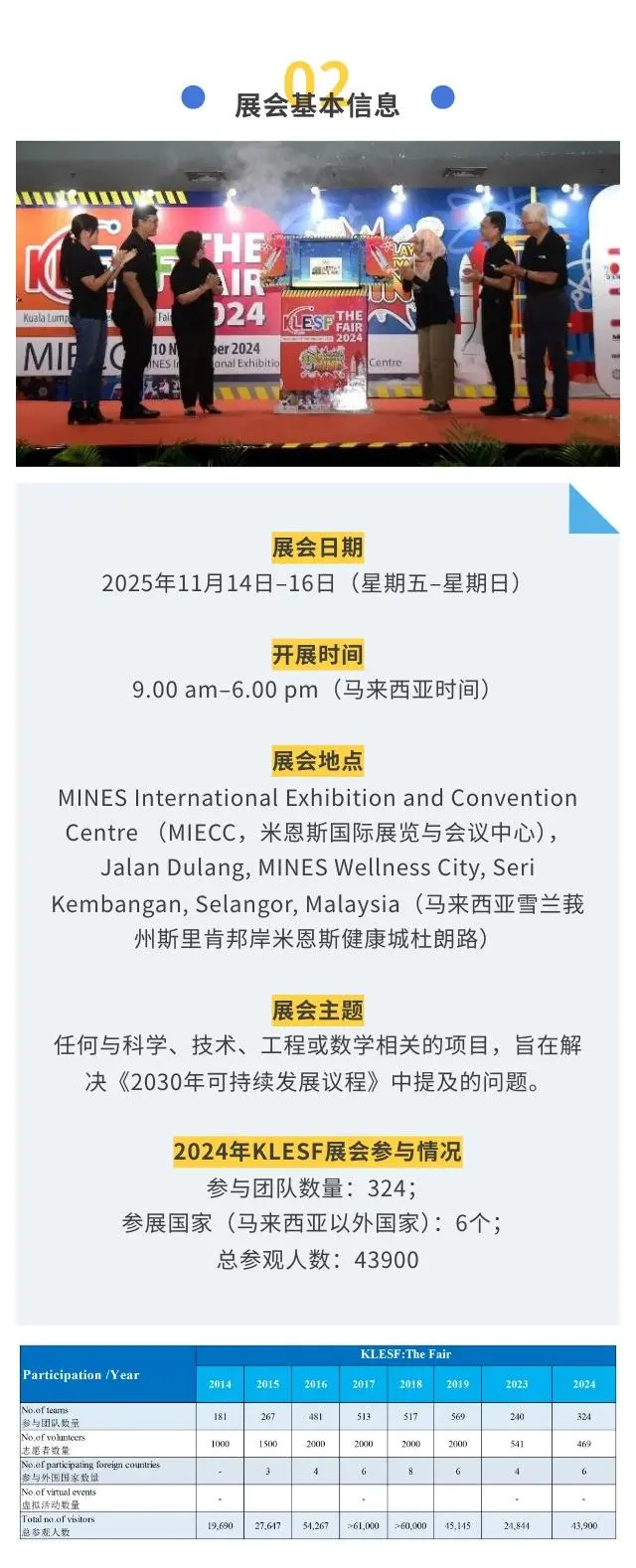 2025年吉隆坡工程科技与科学展开始报名啦!