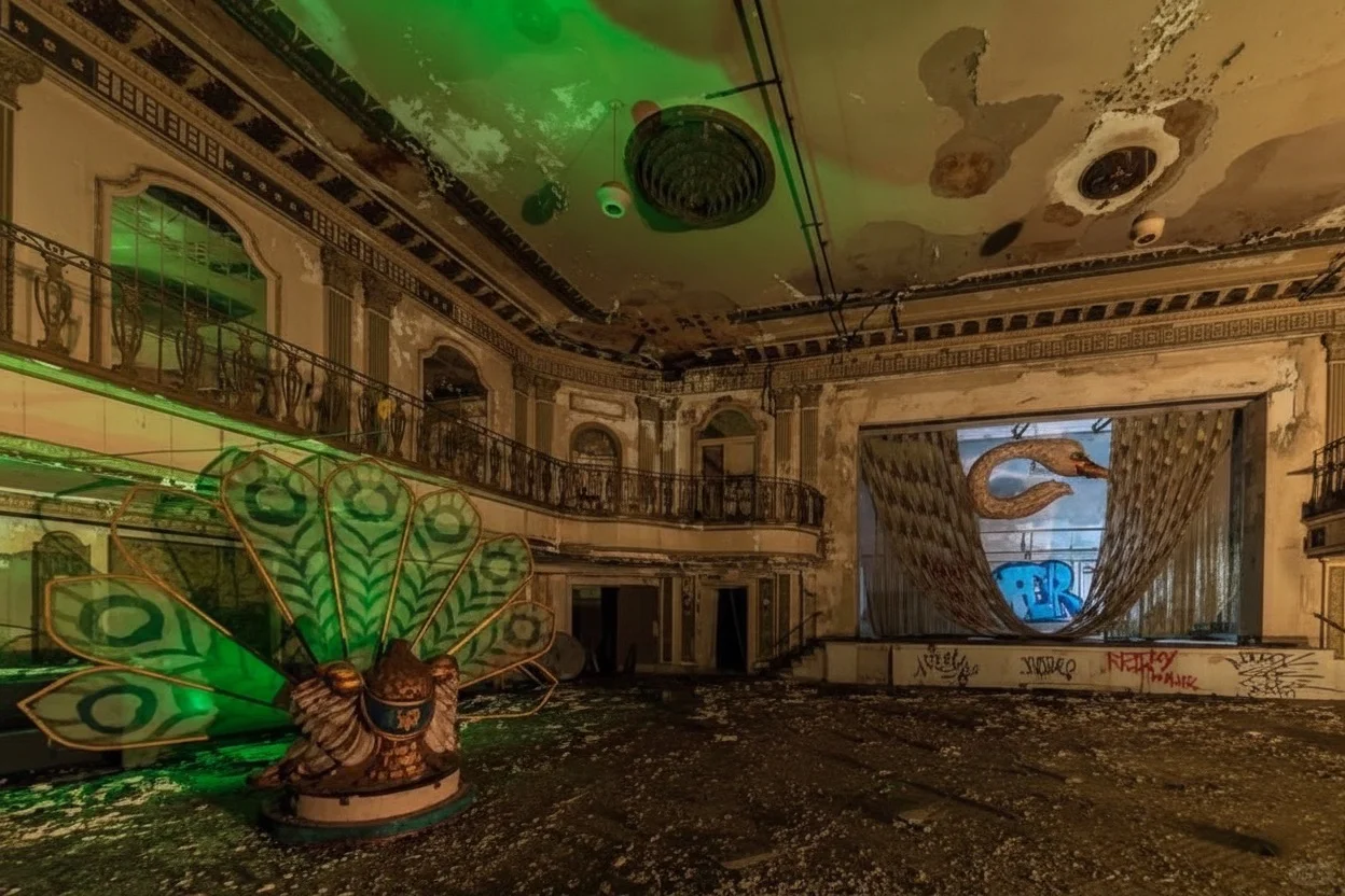 圣路易斯曾接待总统的宫殿，如今只剩风声