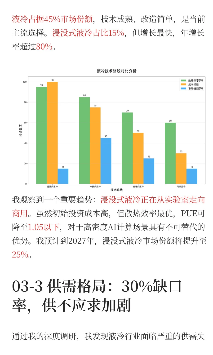 液冷产业链深度解析，AI算力驱动的千亿市场