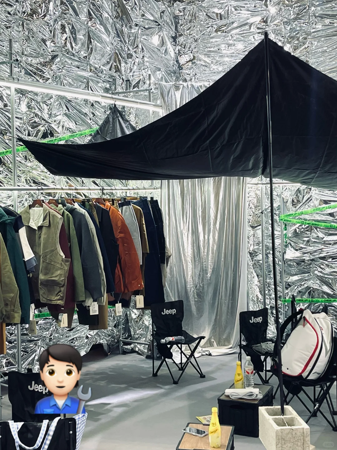 ??‍?中国国际服装装饰博览会 稀纸展台