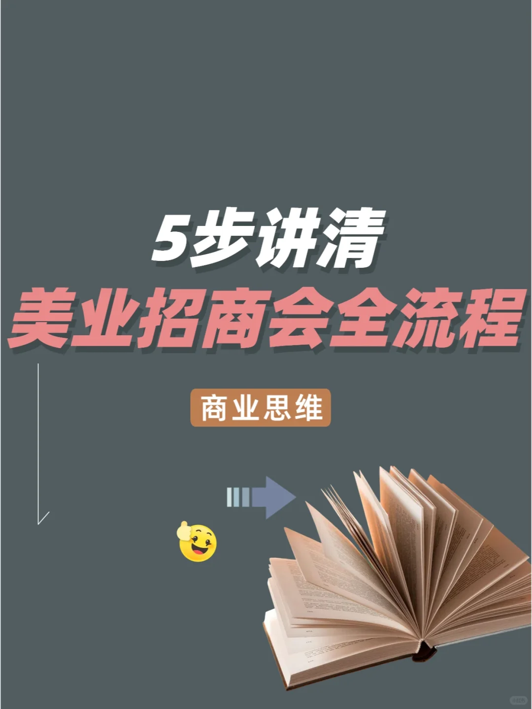 5步讲清美业招商会全流程！