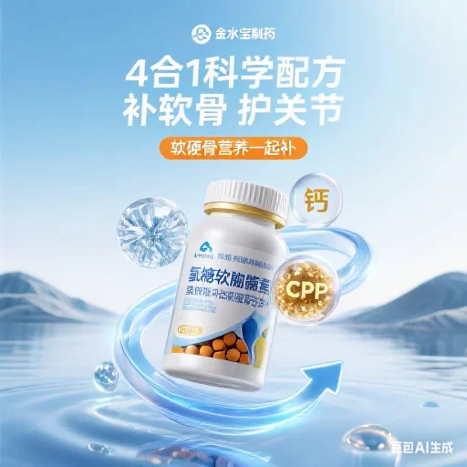 又是一组精彩AI生成保健品首图海报！