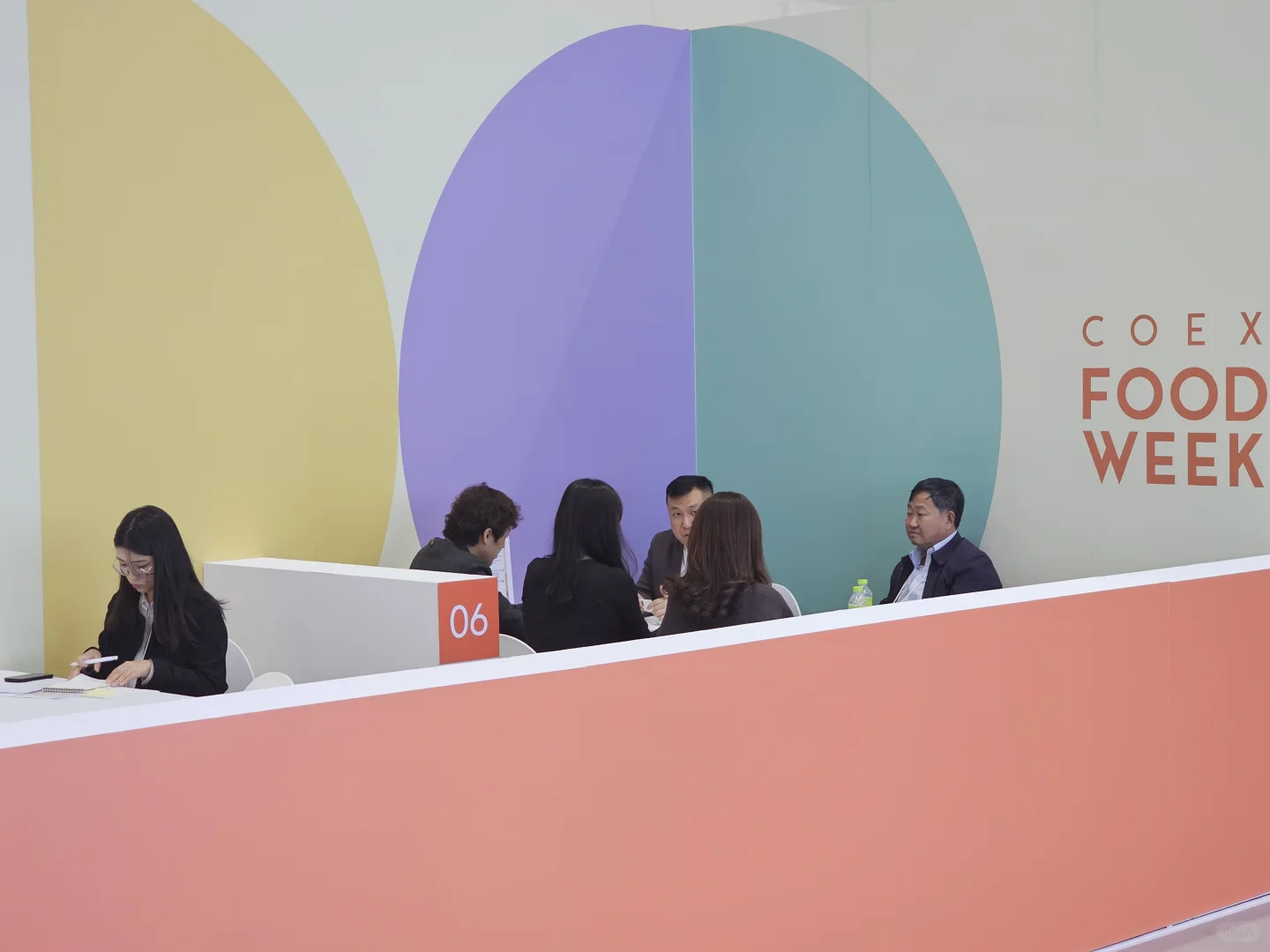 coex week food 开展第二天 企业收获满满❤