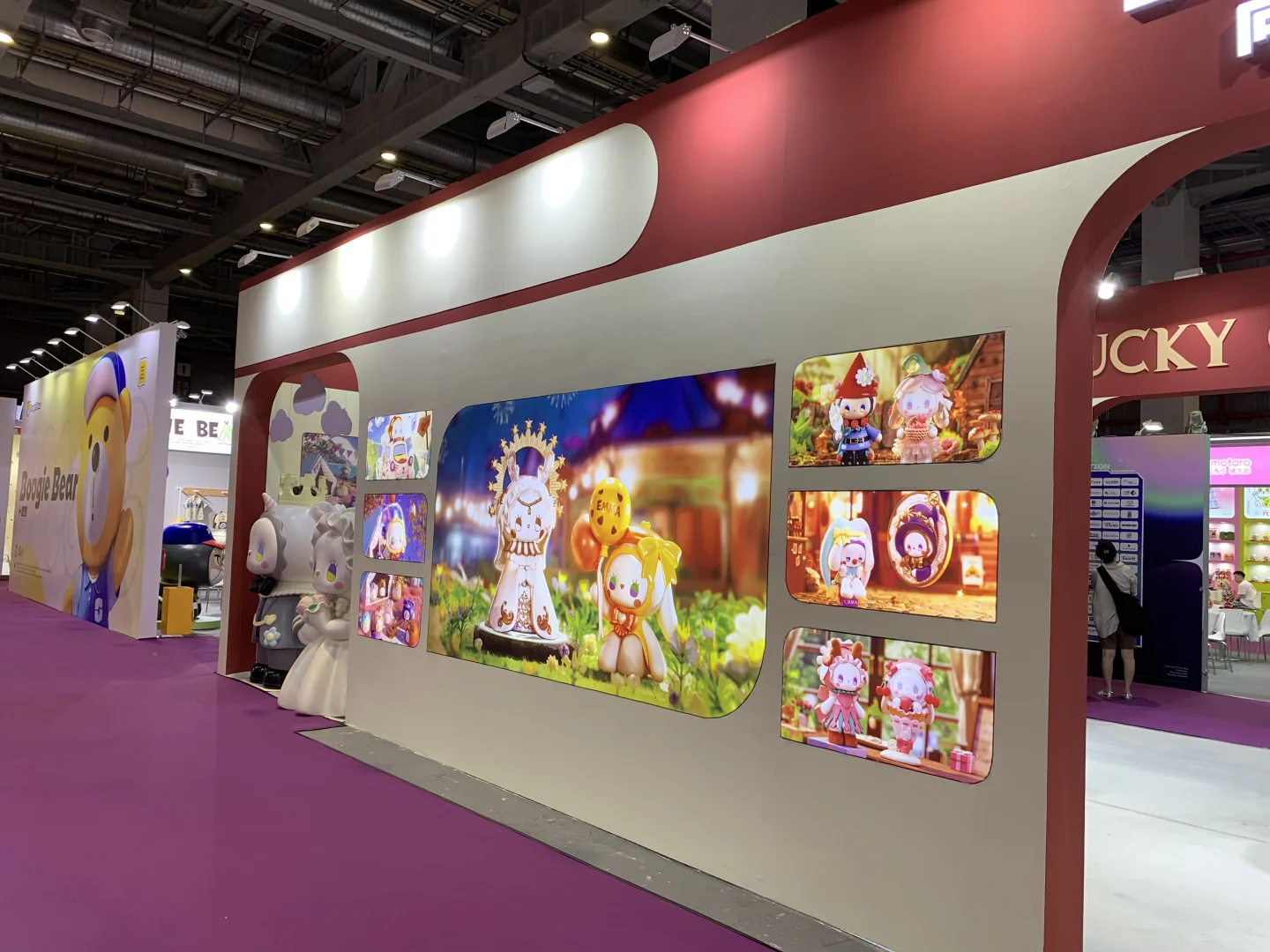 全球IP授权展-展台设计搭建案例