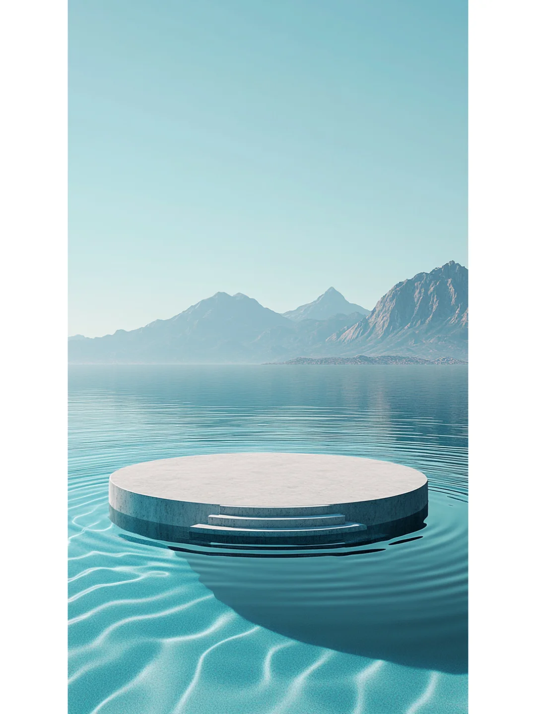 蓝色系 | 电商展台背景分享