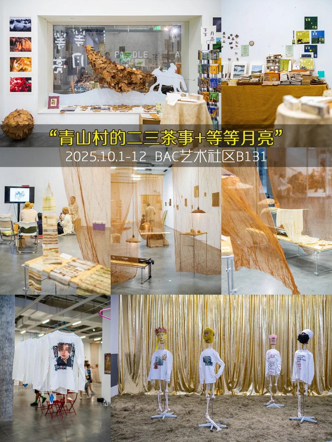 杭州10月99个免费展览❤️承包你的秋日文艺