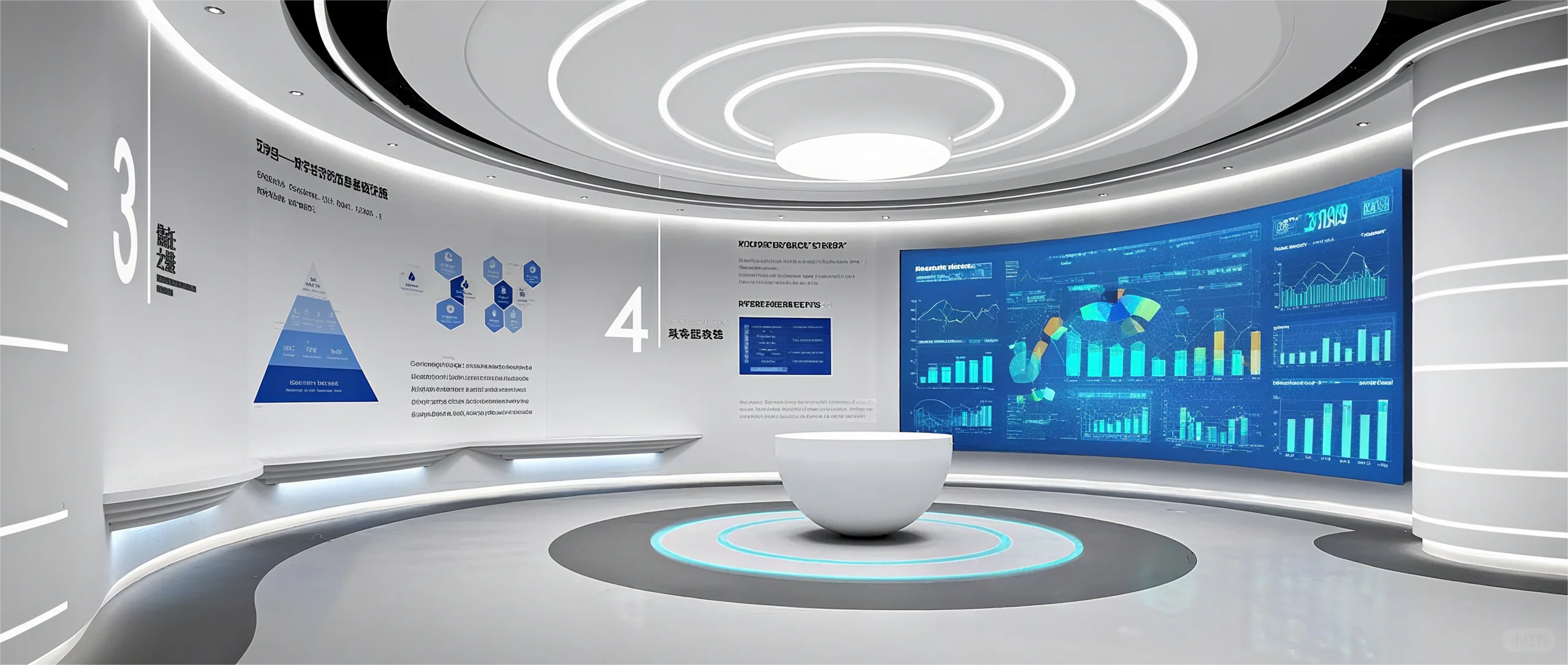 这工业科技展厅也太炫了吧！