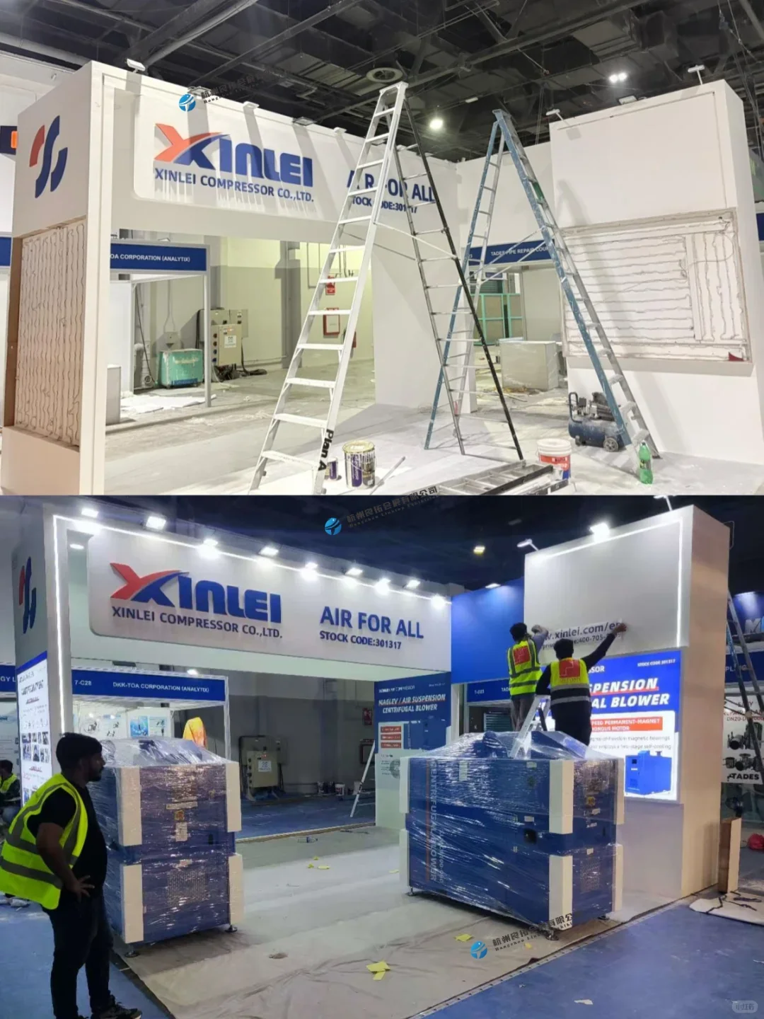 今日开展 | 迪拜水处理展 | 最新展台落地