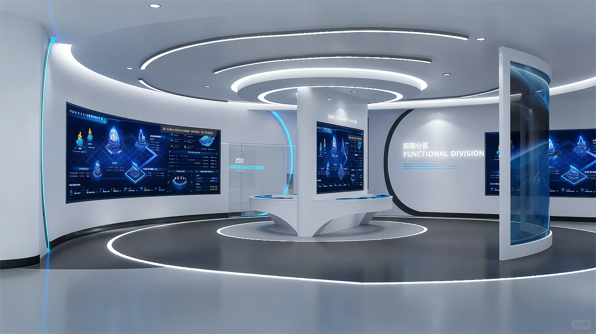 这工业科技展厅也太炫了吧！