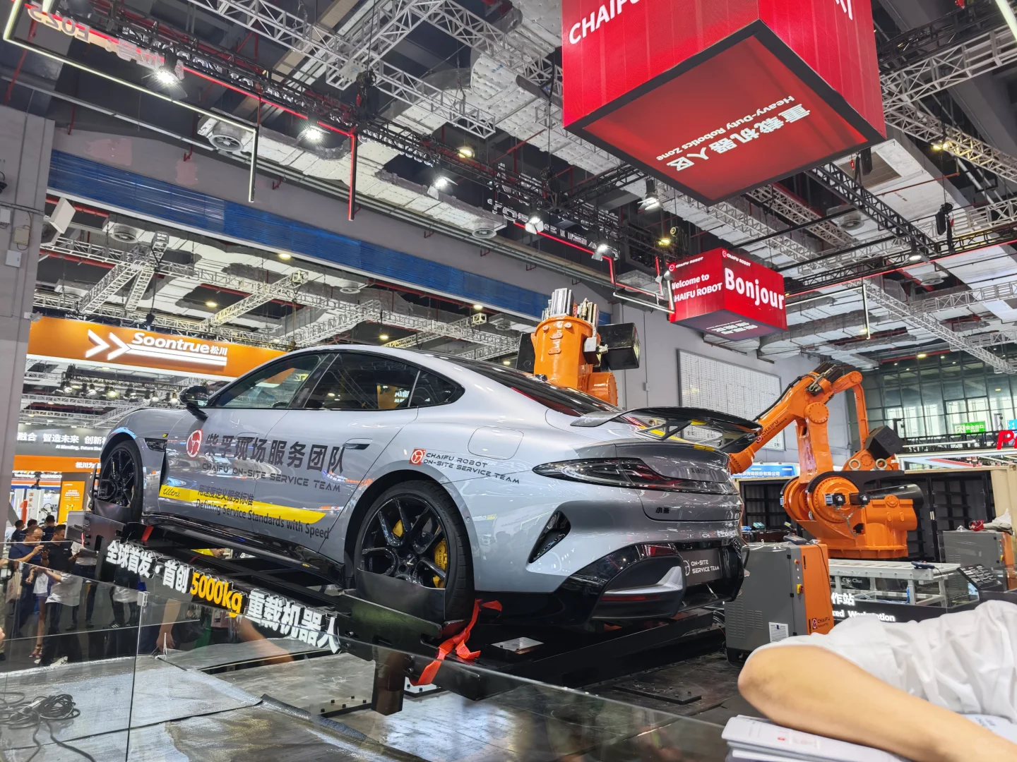 工博会上我看到的5个大力士们