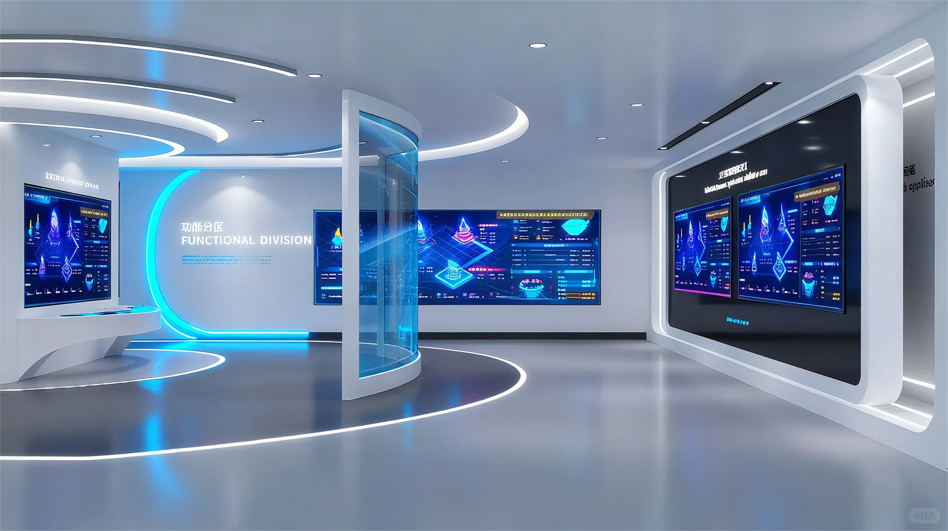 这工业科技展厅也太炫了吧！