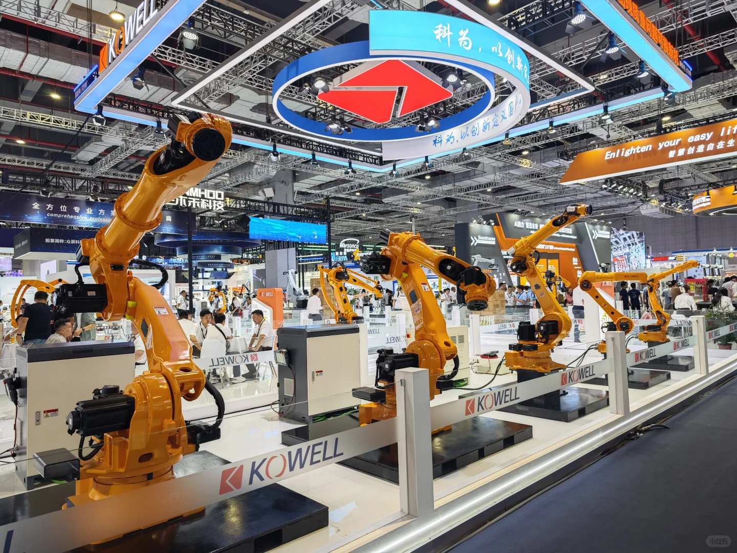 工博会上我看到的5个大力士们