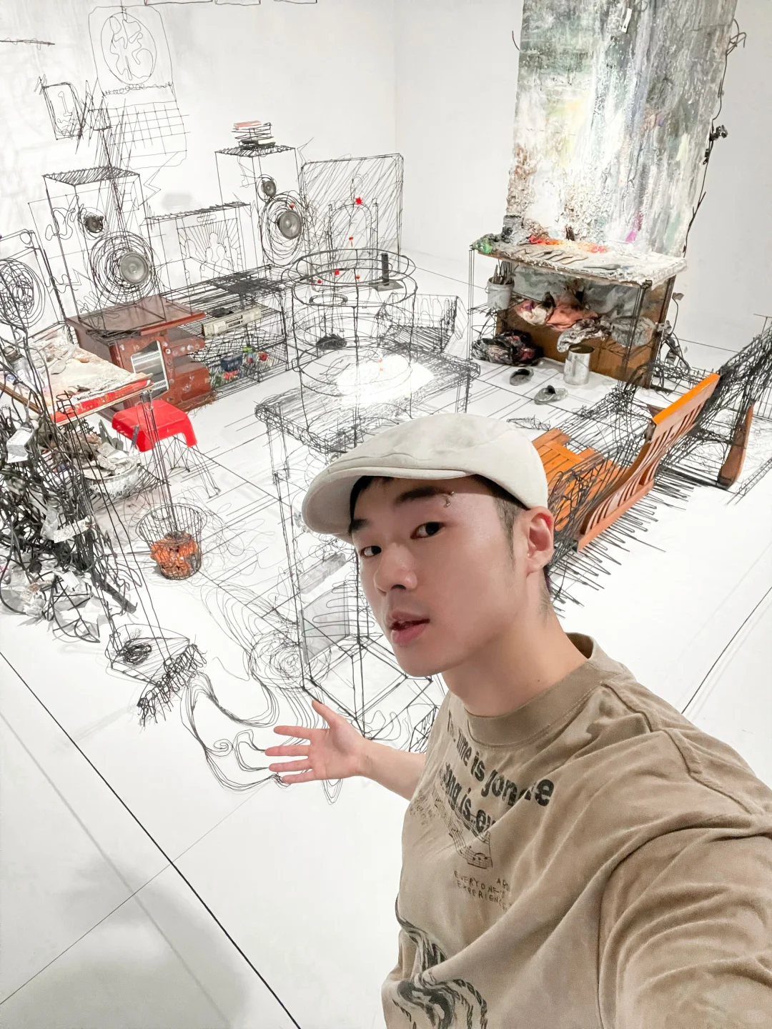 回广美看毕业展咯