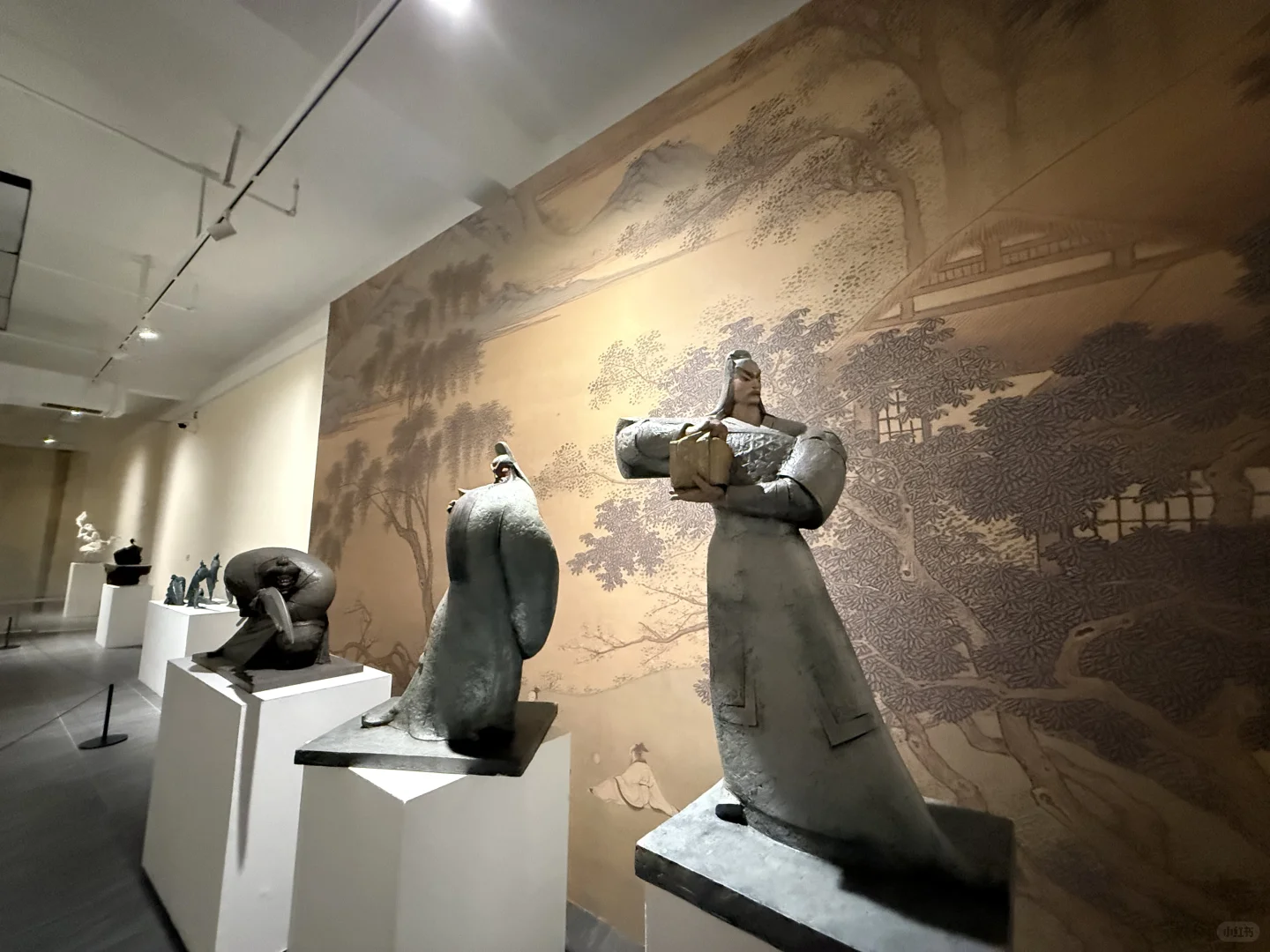 首届青年雕塑作品展，河北美院