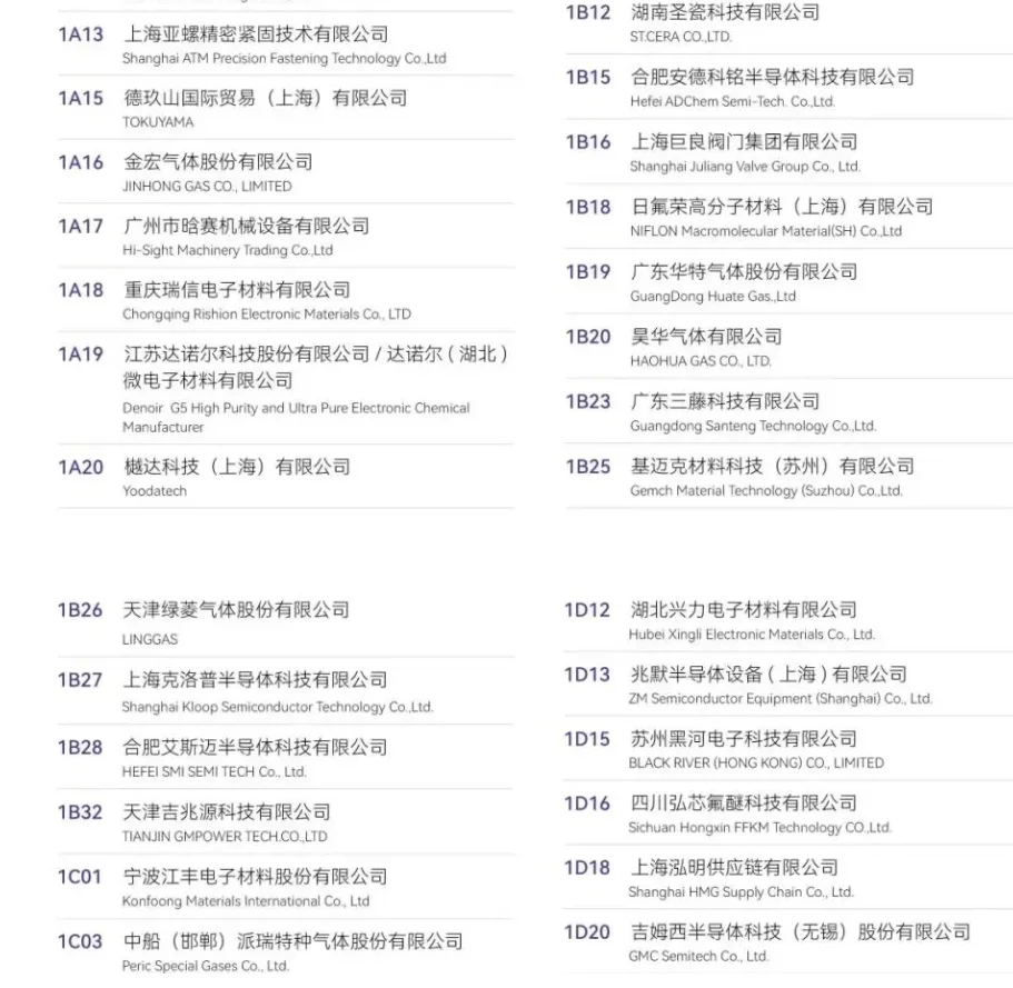 湾芯展倒计时！干货！附展商名录和展位图