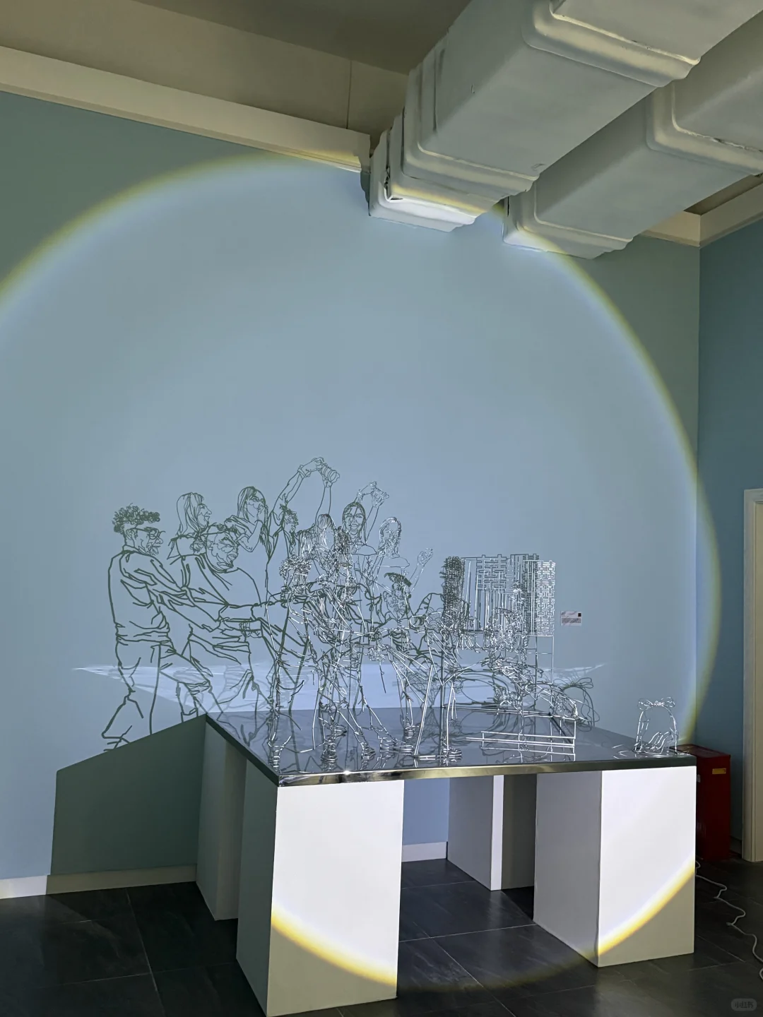 首届青年雕塑作品展，河北美院