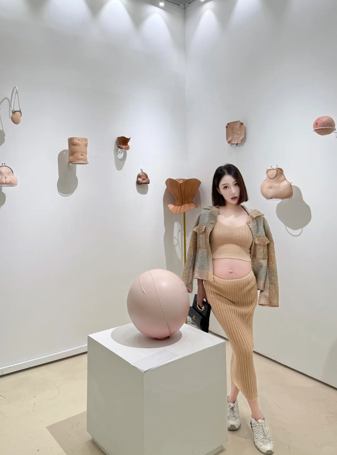 孕29w??央美毕业展《痕迹》??太震撼了