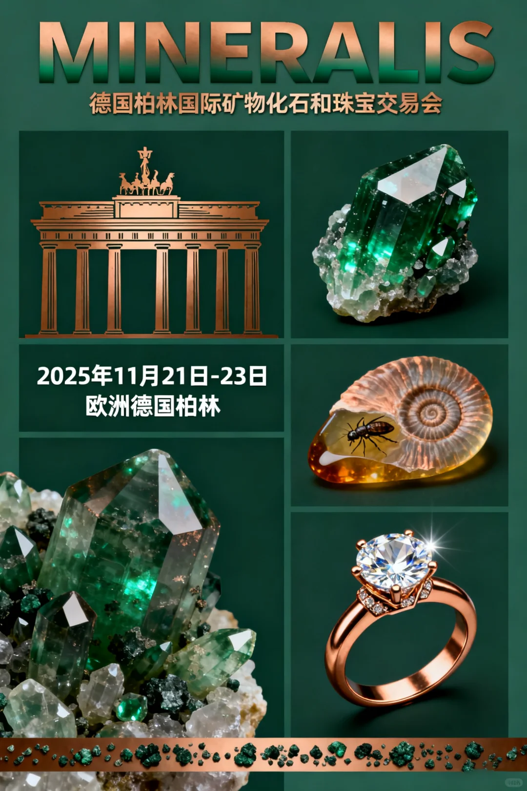 德国柏林国际矿物化石和珠宝交易会(