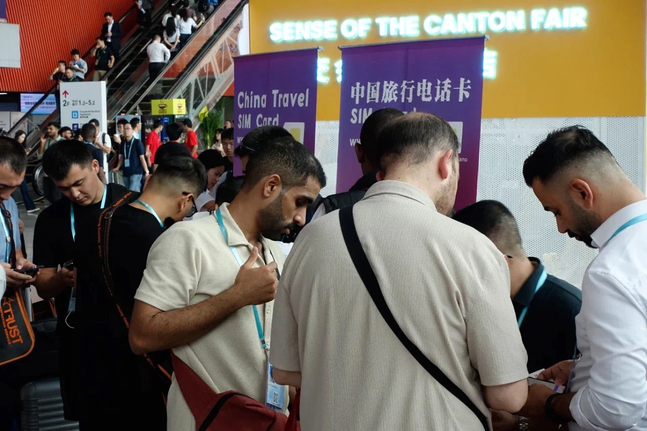 广交会第一天，买家多吗？来自哪里？看吧！