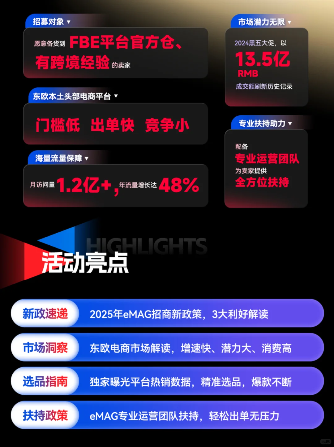 答应我！这次就别错过eMAG官方招商会啦