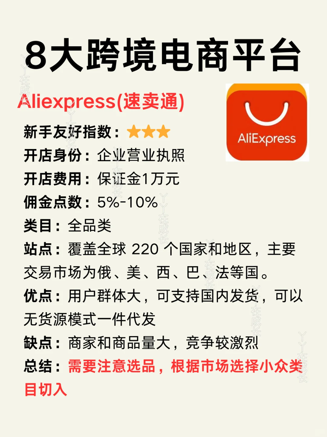 做跨境不知道选哪个平台❓搞?入门干货?