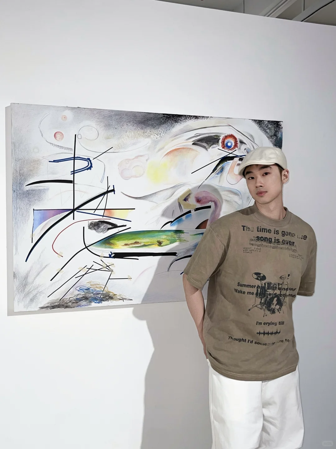 回广美看毕业展咯