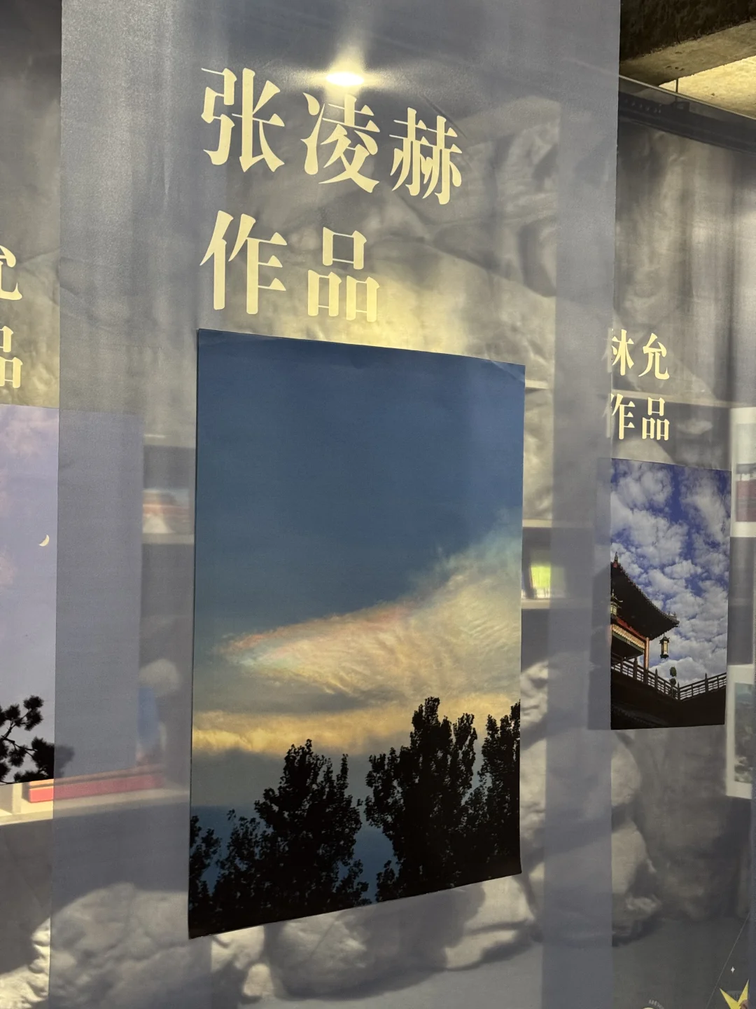 白鹿张云龙张凌赫的摄影作品正在横店展出~