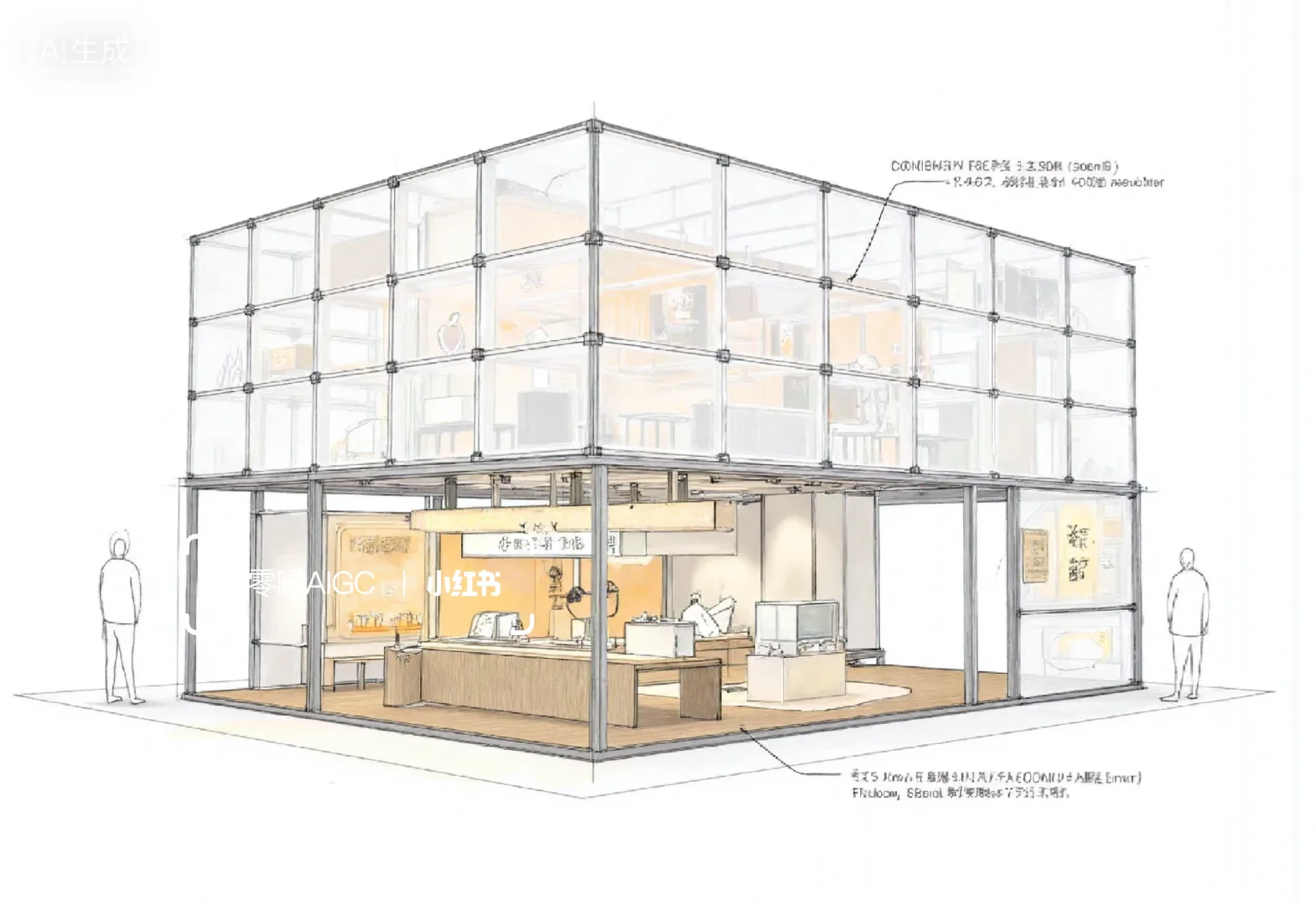 迷雾 | 半透模块家居博览会展台概念