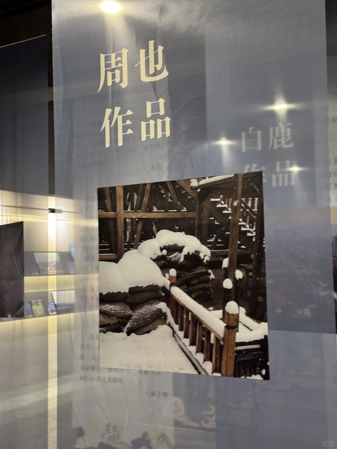 白鹿张云龙张凌赫的摄影作品正在横店展出~