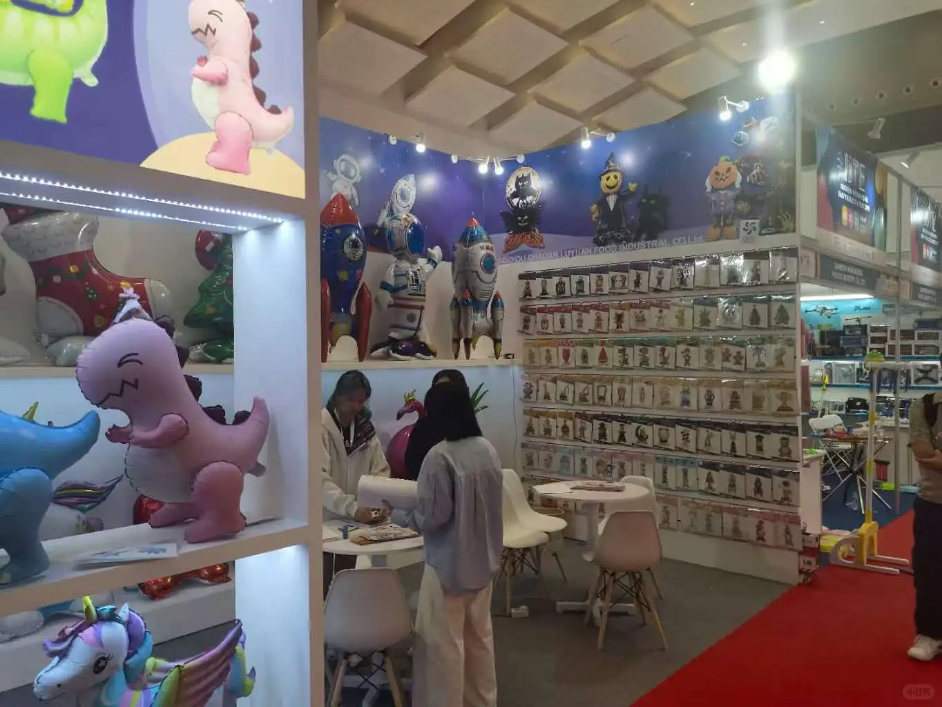 八月印尼玩具展现场