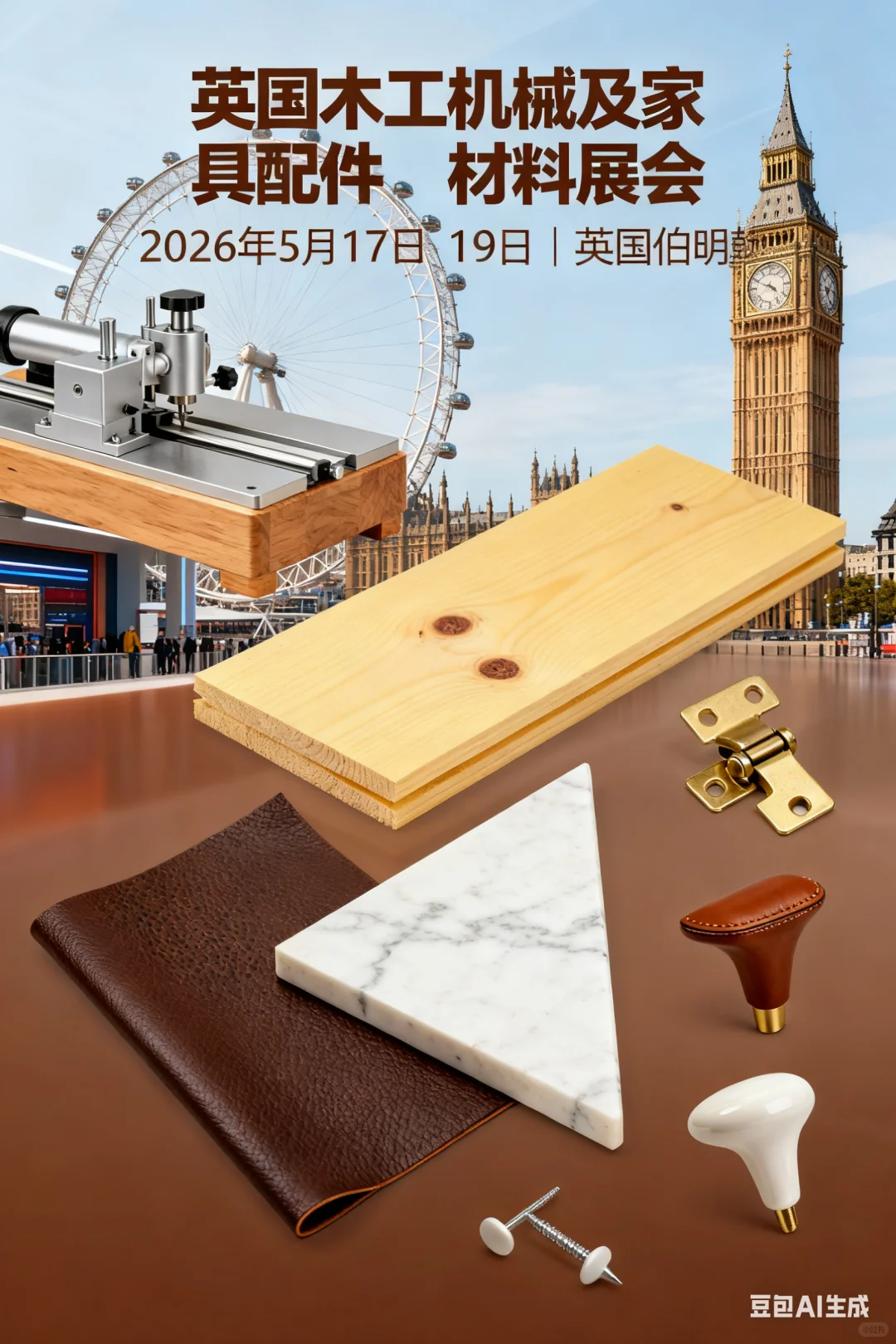 英国唯一的木工机械及家具生产材料展会