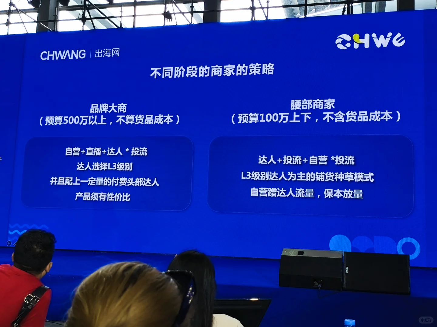 行业大会，先干！再看！为了小目标，加油！