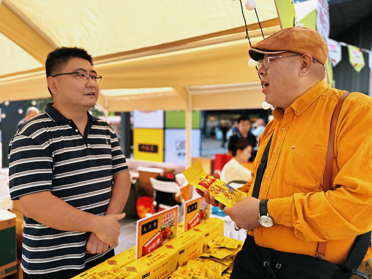 老字号品牌展销会在上德银泰城开卖